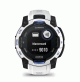 Instinct 3 – 45 mm, Solar Whitestone with Whitestone/Bolt Blue Band - 010-02934-03 - Garmin